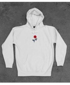 New Hoodie Rose Flower Unisex on Sale