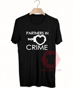 Best T shirt Partners In Crime Unisex on Sale