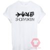 Best T shirt Shoryuken Combo Unisex on Sale