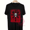 Best T shirt Skull Red Unisex on Sale