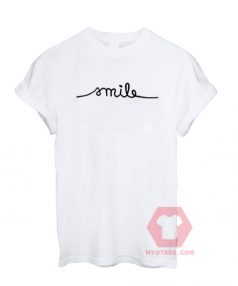 Best T shirt Smile Unisex on Sale