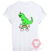 Best T shirt T-Rex Green Unisex on Sale