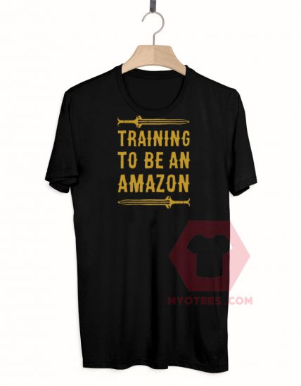 Best T shirt Training To Be An Amazon Parody Unisex on Sale