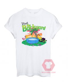 Best T shirt Visit The Backyard Unisex on Sale