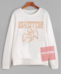 Cheap Sweatshirt Led Zeppelin 77 Unisex on Sale