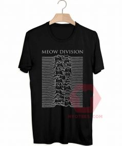 Best T shirts Meow Division Unisex on Sale