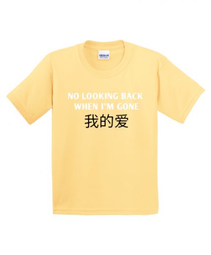 Best T shirts No Looking Back Unisex on Sale