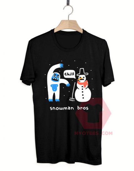 Best T shirts Snowman Bros Unisex on Sale