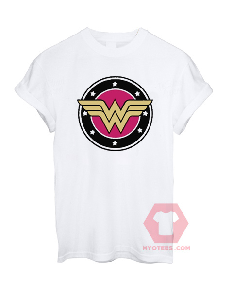 Custom Tees Wonder Woman Logo Unisex on Sale | MYOTEES