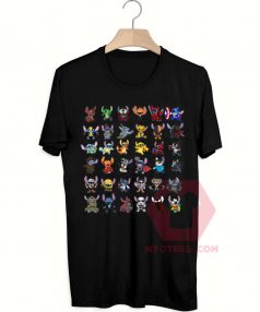 Custom Tees Amazing Stitch Character Unisex on Sale