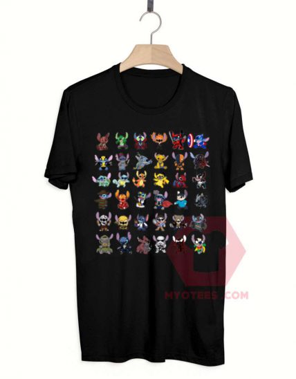 Custom Tees Amazing Stitch Character Unisex on Sale