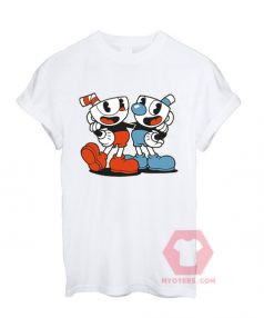 Custom Tees Cuphead Mugman Unisex on Sale