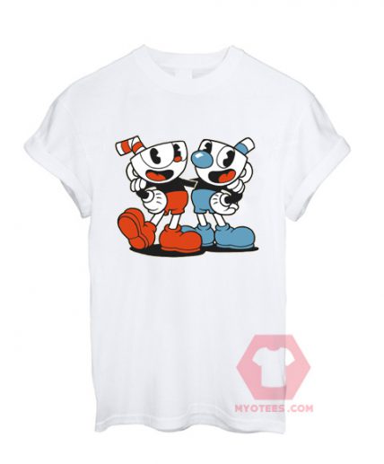 Custom Tees Cuphead Mugman Unisex on Sale