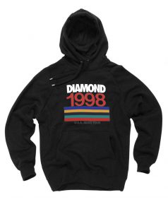 New Hoodie Diamond 1998 USA Skate Team Unisex on Sale