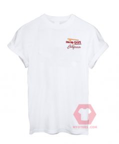 Custom Tees IN N OUT burger California Unisex on Sale