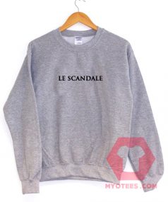 Cheap Sweatshirt Le Scandale Unisex on Sale