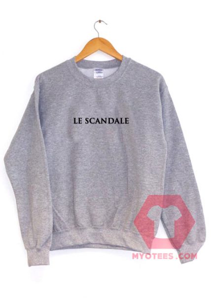 Cheap Sweatshirt Le Scandale Unisex on Sale