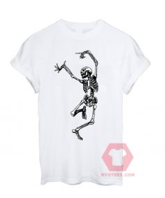 Custom Tees Popular Skeleton Unisex on Sale