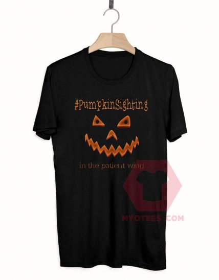 Custom Tees Pumpkin Sighting Unisex on Sale