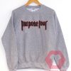 Cheap Sweatshirt Purpose Tour Unisex on Sale