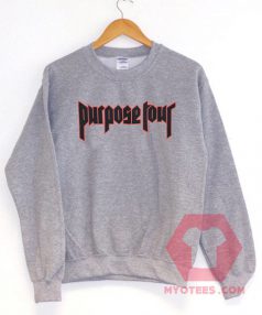 Cheap Sweatshirt Purpose Tour Unisex on Sale