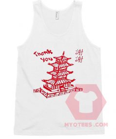 Buy Tank Top Thank You Chinesse Unisex on Sale