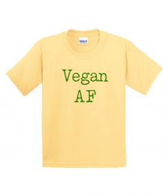 Custom Tees Vegan AF Unisex on Sale