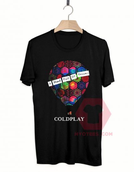 Custom Tees Coldplay A Head Full Of Dreams Unisex On Sale