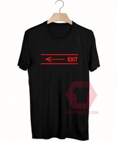 Custom Tees Exit Arrow Unisex On Sale