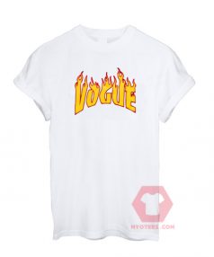 Custom Tees Flame Vogue Unisex On Sale