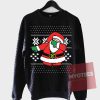 Funny Dabbin Santa Ugly Christmas Sweatshirts