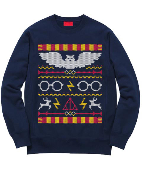 Funny Death Hallows Ugly Christmas Sweatshirts