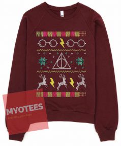 Funny Harry Potter Glasses Ugly Christmas Sweatshirts