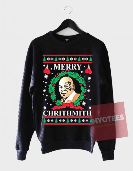 Mike Tyson Ugly Christmas Sweatshirts Unisex on Sale