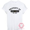 Custom Tees Property Of Brazzers Unisex On Sale