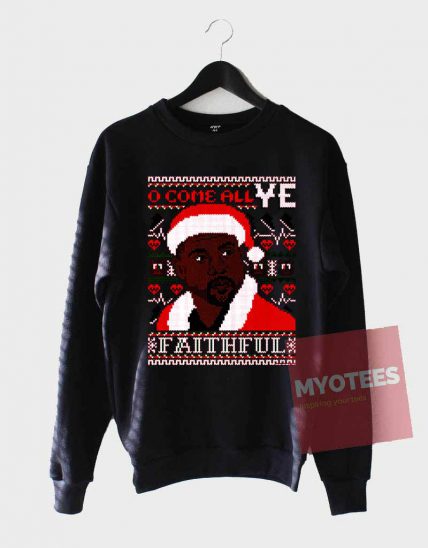 Funny Kanye Ugly Christmas Sweatshirts