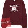 Funny Hawkins Middle School AV Club Unisex Sweatshirt