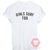 Custom Tees Girls Surf Too Unisex On Sale