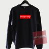 Cheap Custom Stranger Things Logo Unisex Sweatshirt