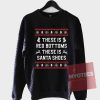 Cheap Custom These Is Red Bottoms Sweatshirt