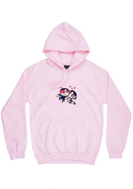 Cheap Custom Buttercup Kissing Butch Hoodie On Sale