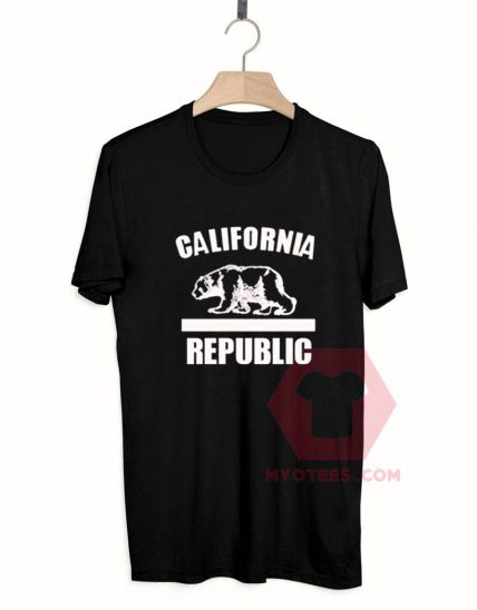 Cheap Custom Tees California Republic On Sale