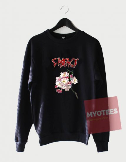 Cheap Custom Fantasy Flower Sweatshirt