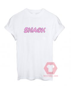 Cheap Custom Tees Snack Pink On Sale