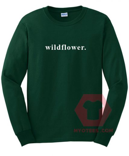 Cheap Custom Wild Flower Sweatshirt