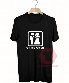 Cheap Custom Tees Game Over Funny On Sale