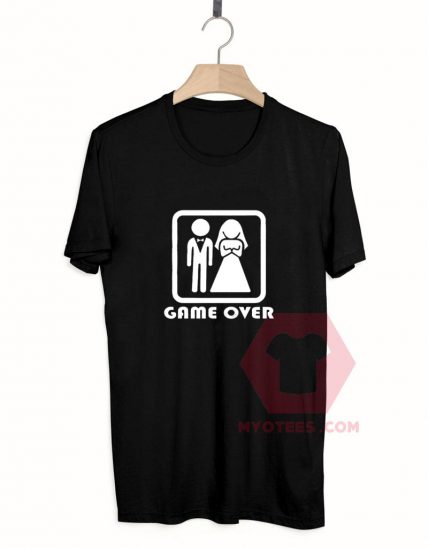 Cheap Custom Tees Game Over Funny On Sale