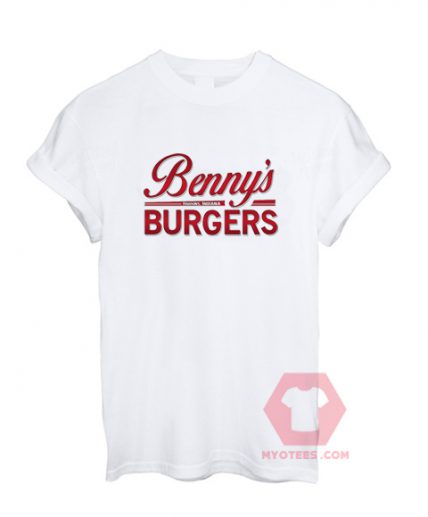 Cheap Custom Tees Bennys Burgers On Sale