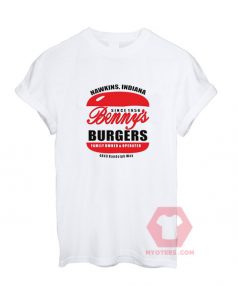 Cheap Custom Tees Bennys Burgers Indiana On Sale