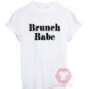 Cheap Custom Tees Brunch Babe On Sale